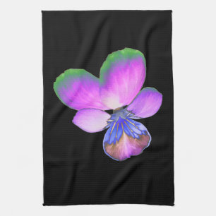 Pretty Pansy Kitchen Towel