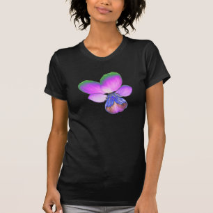 Pretty Pansy Ladies T Shirt