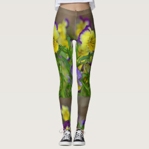 Pretty Pansy Leggings