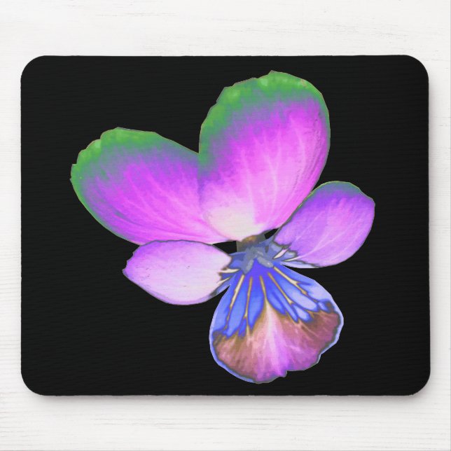 Pretty Pansy Mousepad (Front)