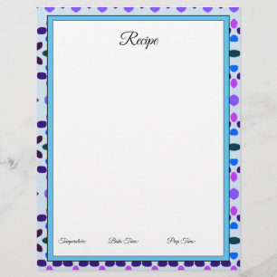 Pretty Paper Designs In Blue