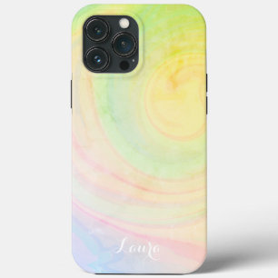 Pretty Pastel Abstract Stylish Trendy Inspirivity  iPhone 13 Pro Max Case