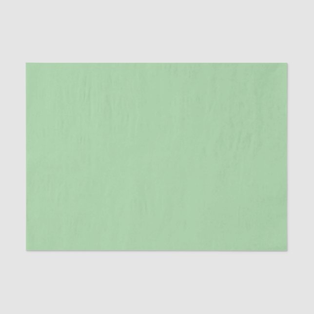 Pretty pastel green tissue paper (Front)