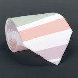 Pretty pastel pattern pink green violet stripes tie<br><div class="desc">Colourful pattern.</div>