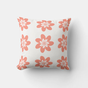 Pretty Pastel Pink Floral Cushion