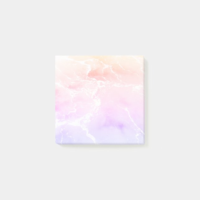 pretty pastel pink tones post-it notes (Front)