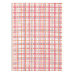 Pretty Pastel Plaid Tablecloth