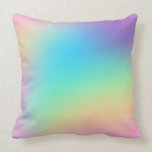Pretty Pastel Rainbow Gradient Wedding Cushion<br><div class="desc">Beautiful pastel gradient design, perfect for your wedding! It’s a perfect subtle way to add some pretty rainbow colours to your elegant wedding! Please check out the rest of the Pretty Pastel Rainbow Gradient Wedding collection! Lots of lovely matching products to make your wedding cohesive and pretty. Designed by full-time...</div>