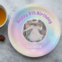 Pretty Pastel Rainbow Sparkle Kids Birthday Party