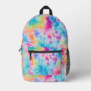 Pretty Pastel Tie Dye Backpack