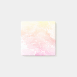 pretty pastel tones post-it notes