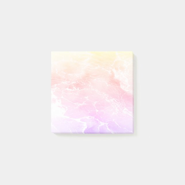 pretty pastel tones post-it notes (Front)