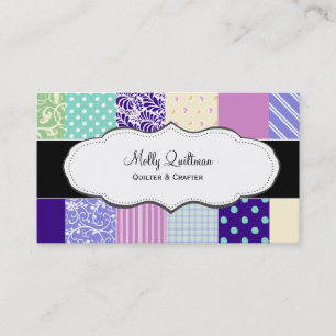 Pretty Patchwork Quilt Business Cards