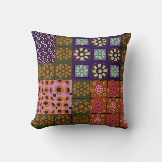 PRETTY PATCHWORK TWO CUSHION (Front)