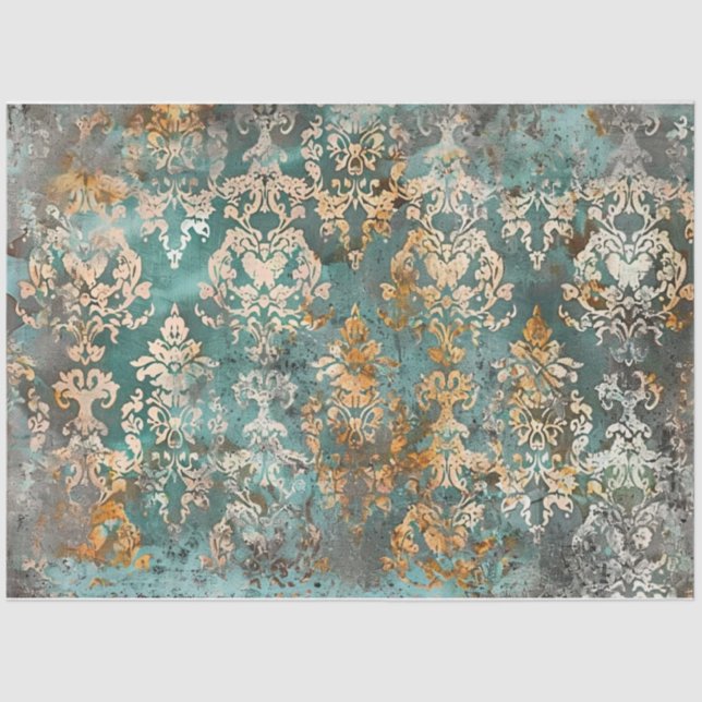Pretty Patina Tissue Paper (Front)