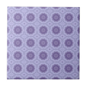 Pretty Pattern in Lavender #2 Tile