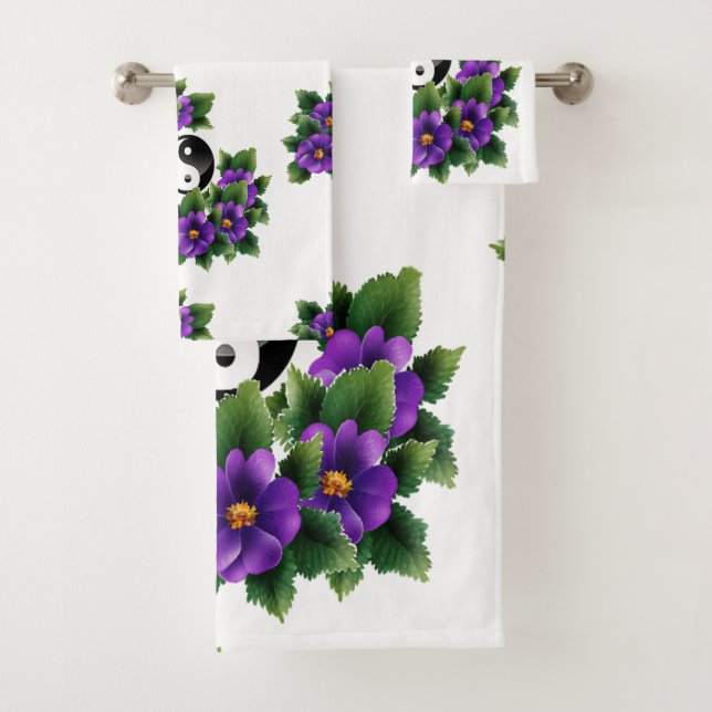 Pretty Peace  Bath Towel Set (Insitu)