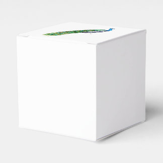 Pretty Peacock Favour Box