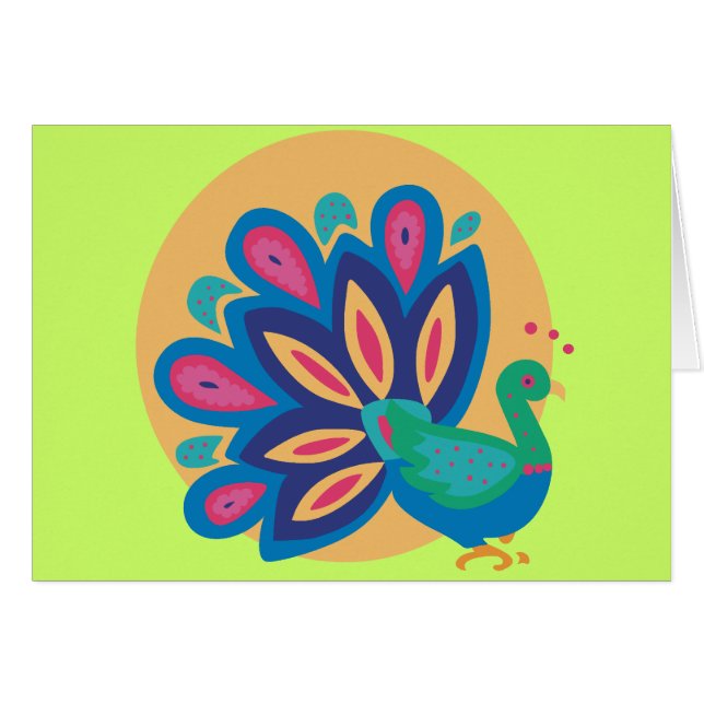 Pretty Peacock One (Front Horizontal)