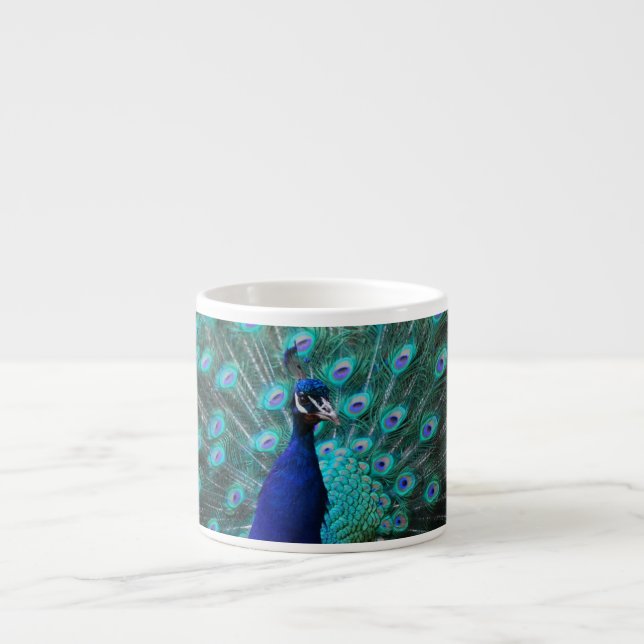 Pretty Peacock Speciality Mug (Front)