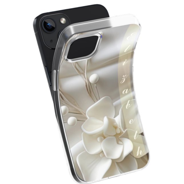 Pretty Pearl Glam Custom Name iPhone / iPad case (Creator Uploaded)