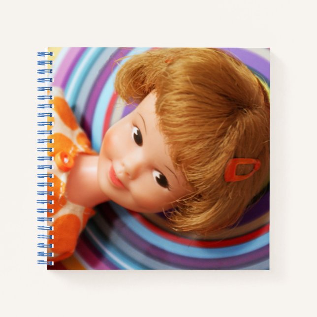 Pretty Penny Brite with circles Notebook (Front)