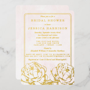Pretty Peony Floral Bridal Shower Real