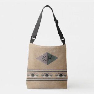 Pretty Personalised Southwestern Style Tote Bag