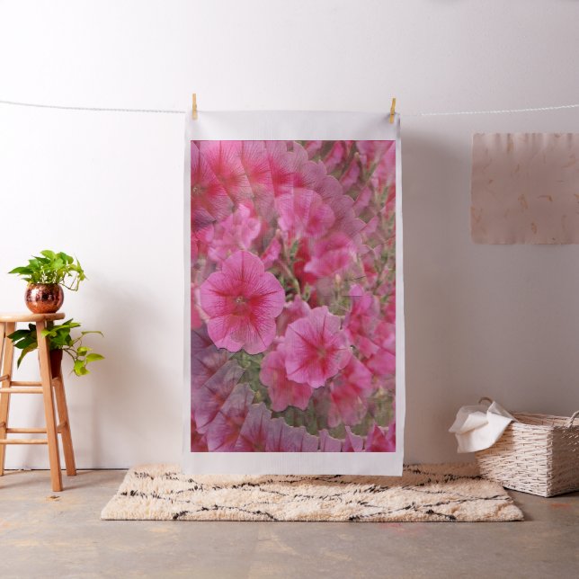 Pretty Petunias...... Fabric (In Situ)