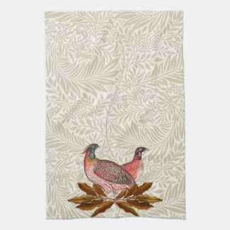 Pretty Pheasants Kitchen Towel