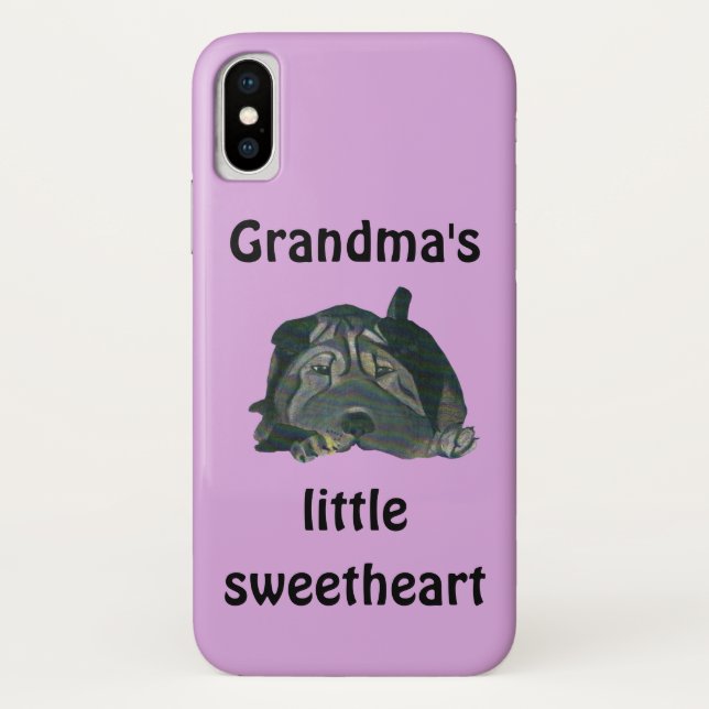Pretty Phone Case For Shar Pei Lovers (Back)