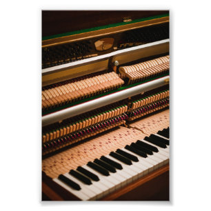 Pretty Piano Artwork Photo Print