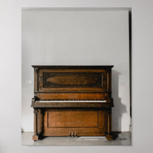 Pretty Piano Artwork Poster