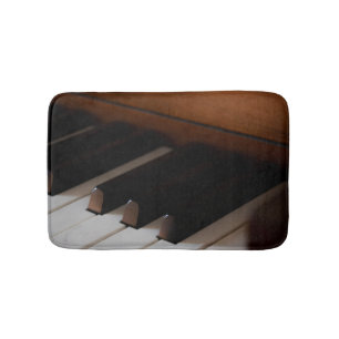 Pretty Piano Bath Mat