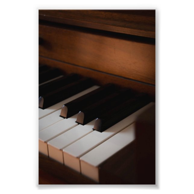 Pretty Piano Photo Print (Front)