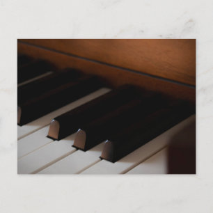 Pretty Piano Postcard
