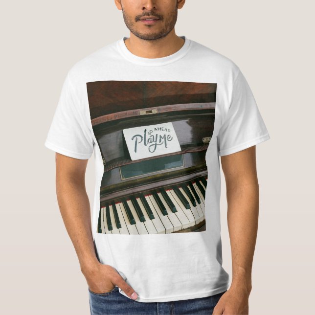 Pretty Piano T-Shirt (Front)