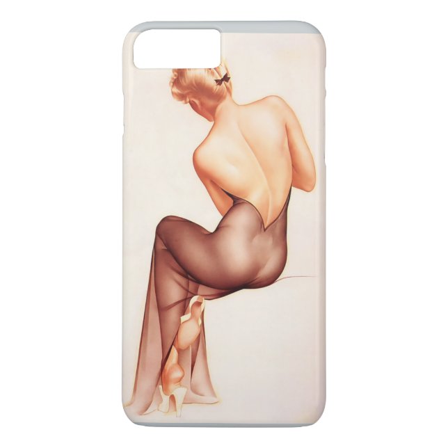 Pretty Pin Up Girl Case-Mate iPhone Case (Back)