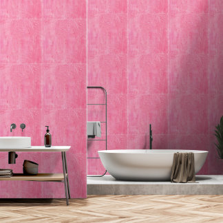 Pretty Pink Abstract Pattern Wall Paper