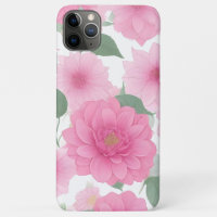 Pretty Pink Aesthetic Flower Serene Floral Charm