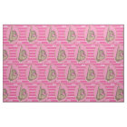 Pretty pink and green fabric