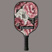 Pretty Pink and White Peony Personalised