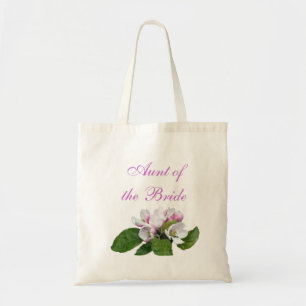 Pretty pink apple blossom wedding bag
