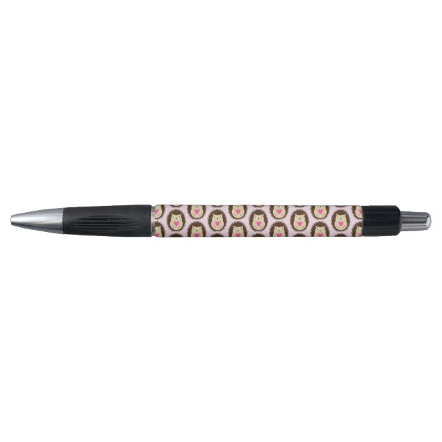 Pretty Pink Baby Girl Hedgehog Patterned (Front)