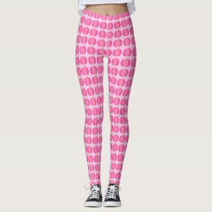 Pretty Pink Baby Girl Pumpkin Patterned Leggings