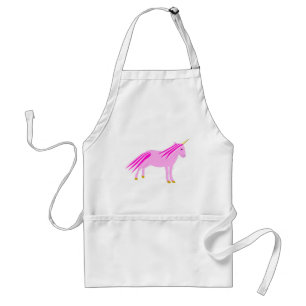 Pretty Pink Baby Girl Unicorn Standard Apron