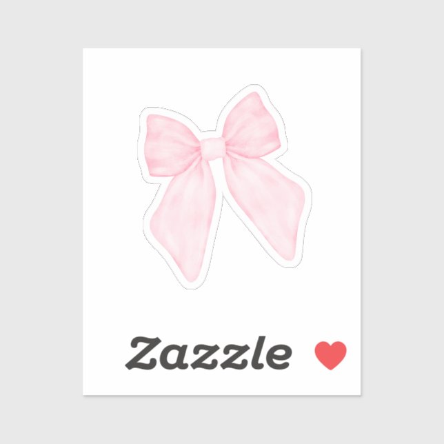 Pretty Pink Bow (Sheet)