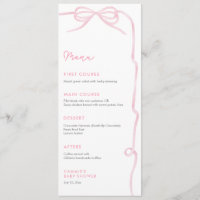 Pretty Pink Bow Baby Girl Shower Party