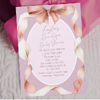 Pretty Pink Bow Boutique Baby Shower