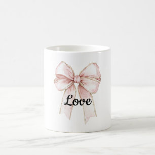 Pretty Pink Bow Coffee Mug